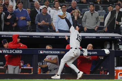 Ryan McMahon during a Yankees postseason game