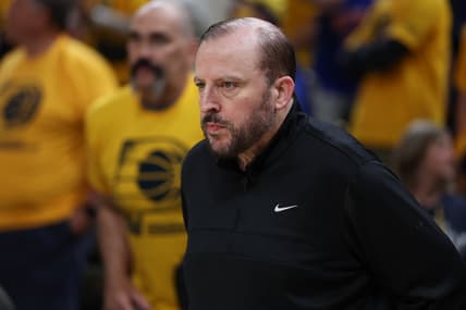 NBA: Playoffs-New York Knicks at Indiana Pacers