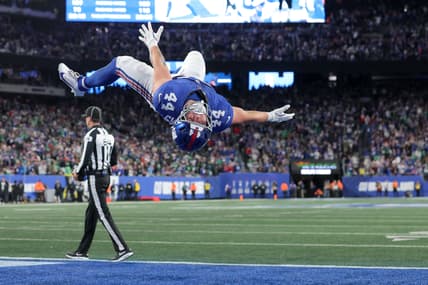 NFL: Philadelphia Eagles at New York Giants, cam skattebo