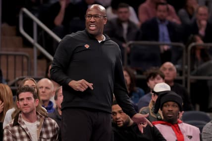 NBA: Miami Heat at New York Knicks