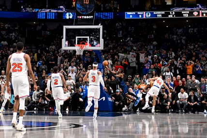 NBA: New York Knicks at Dallas Mavericks