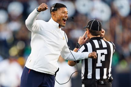 Syndication: South Bend Tribune, marcus freeman, new york giants