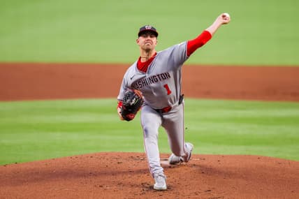 MLB: Washington Nationals at Atlanta Braves, mackenzie gore, yankees