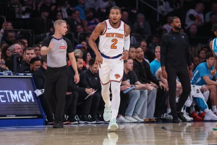 NBA: Charlotte Hornets at New York Knicks