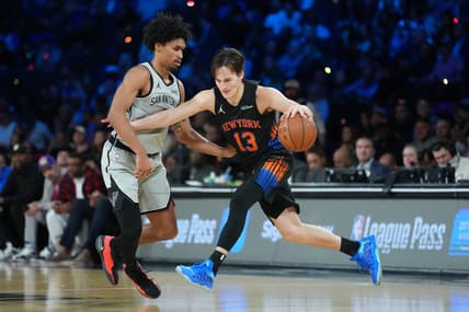 NBA: Emirates Cup Championship-San Antonio Spurs at New York Knicks