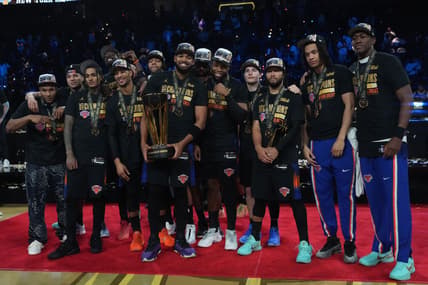 NBA: Emirates Cup Championship-San Antonio Spurs at New York Knicks