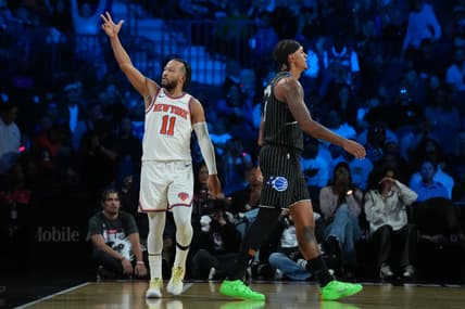 NBA: Emirates Cup-Semi Finals-New York Knicks at Orlando Magic