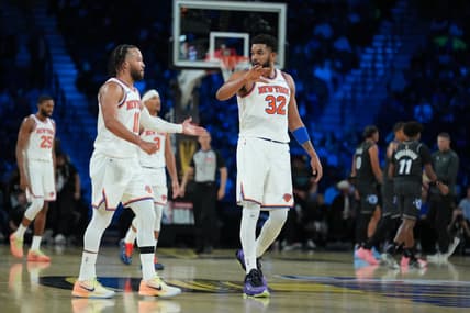 NBA: Emirates Cup-Semi Finals-New York Knicks at Orlando Magic