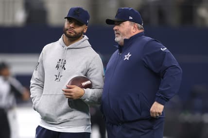 Mike McCarthy, giants, NFL: Washington Commanders at Dallas Cowboys
