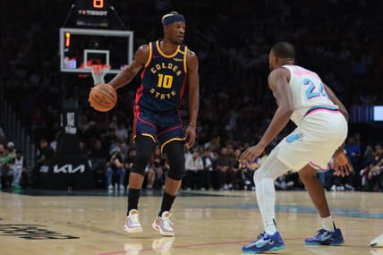 NBA: Golden State Warriors at Miami Heat