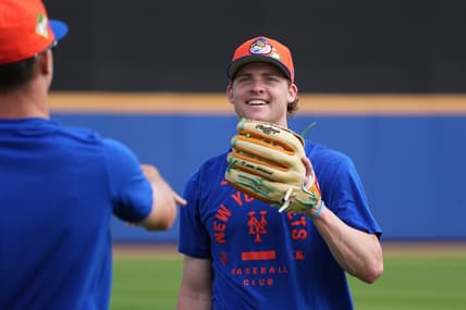 MLB: New York Mets-Workouts