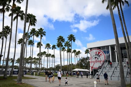MLB: New York Yankees-Workouts