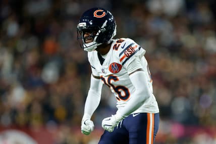 Nahshon Wright, giants, NFL: Chicago Bears at Washington Commanders