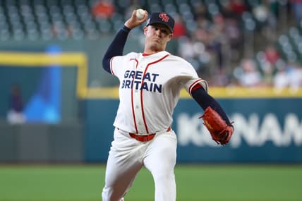 Brendan Beck, yankees, Baseball: World Baseball Classic-Great Britain at Brazil
