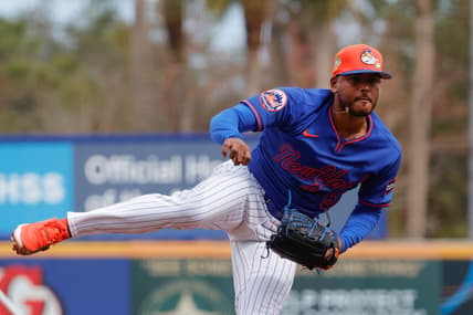 MLB: New York Mets-Workouts