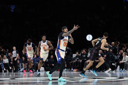 NBA: New York Knicks at Brooklyn Nets