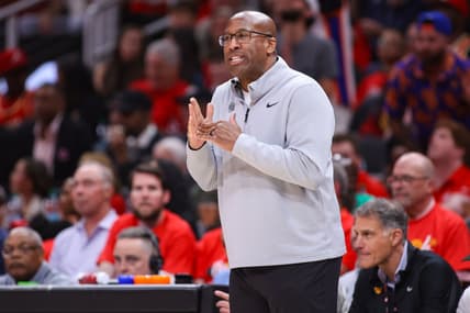 NBA: Playoffs-New York Knicks at Atlanta Hawks
