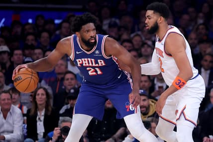 NBA: Playoffs-Philadelphia 76ers at New York Knicks