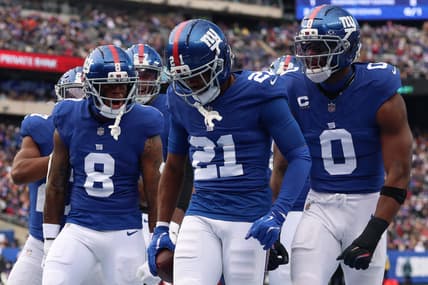 Paulson Adebo, paulson adebo, NFL: Minnesota Vikings at New York Giants