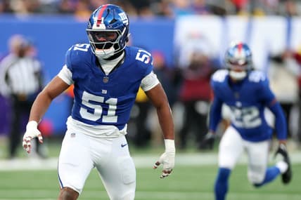 Abdul Carter, NFL: Minnesota Vikings at New York Giants