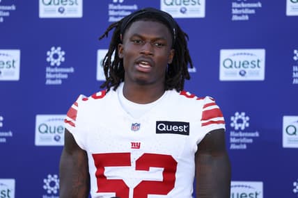 Arvell Reese, NFL: New York Giants Minicamp