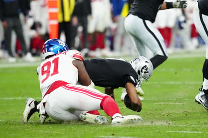 Darius Alexander sacking Geno Smith for the Giants