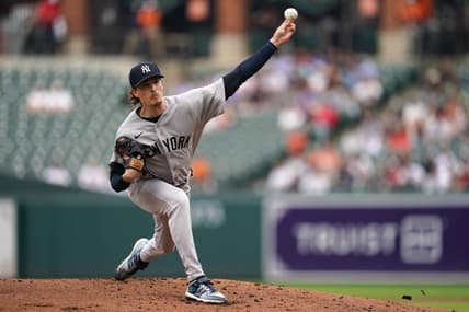 Max Fried pitching for the Yankees