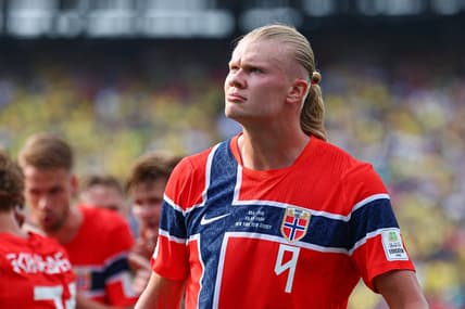 Erling Haaland and Norway face Brazil during the World Cup Round of 16