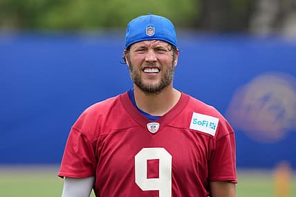 Matthew Stafford, Giants, NFL: Los Angeles Rams OTA