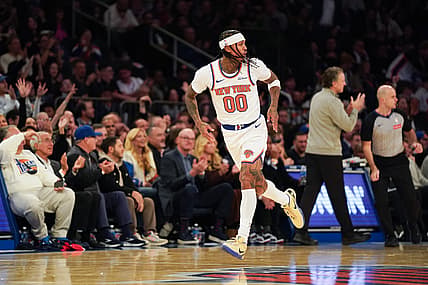 NBA: Washington Wizards at New York Knicks, jordan clarkson
