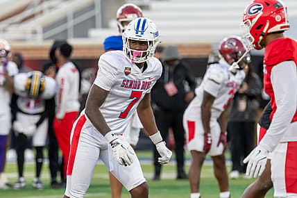 Ted Hurst, giants, NCAA Football: Senior Bowl Practice