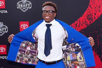 Colton Hood, giants, NFL: NFL Draft Red Carpet
