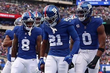 Paulson Adebo, paulson adebo, NFL: Minnesota Vikings at New York Giants