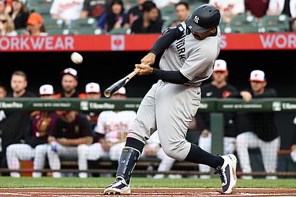 MLB: New York Yankees at Baltimore Orioles, trent grisham