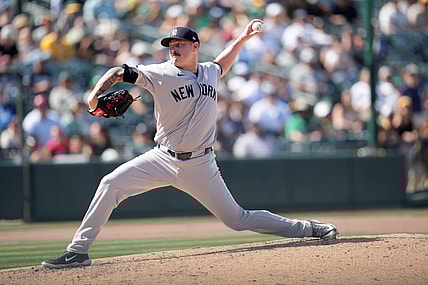 MLB: New York Yankees at Athletics