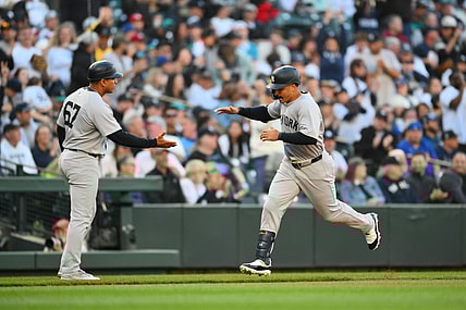 MLB: New York Yankees at Seattle Mariners, trent grisham