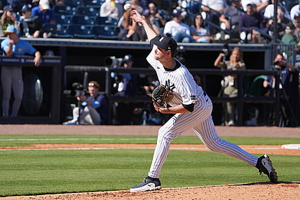 MLB: Spring Training-Tampa Bay Rays at New York Yankees