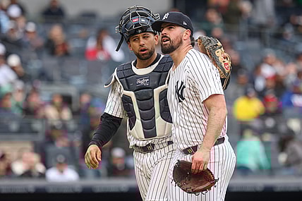 MLB: Texas Rangers at New York Yankees
