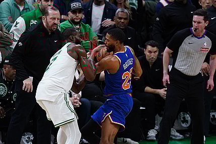NBA: Playoffs-New York Knicks at Boston Celtics
