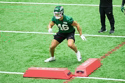 NFL: New York Jets Rookie Minicamp, mason taylor