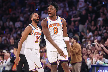 NBA: Playoffs-Detroit Pistons at New York Knicks