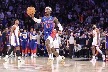 NBA: Playoffs-Detroit Pistons at New York Knicks