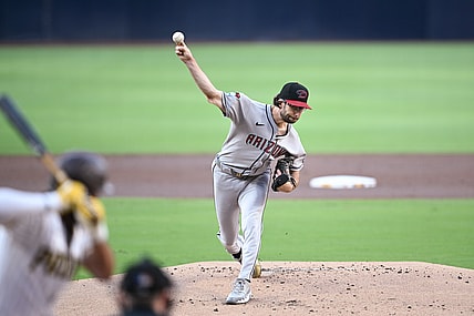 MLB: Arizona Diamondbacks at San Diego Padres, zac gallen, mets