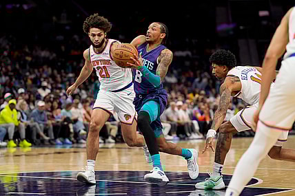 NBA: New York Knicks at Charlotte Hornets