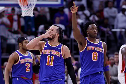 NBA: Playoffs-New York Knicks at Detroit Pistons