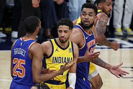 NBA: Playoffs-New York Knicks at Indiana Pacers