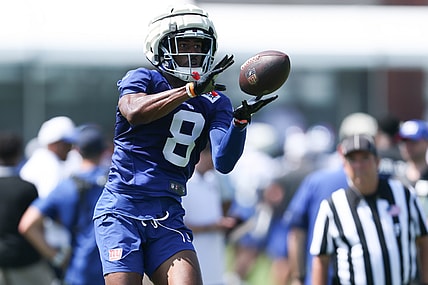 NFL: New York Giants Training Camp, beaux collins