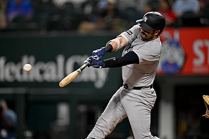MLB: New York Yankees at Texas Rangers, austin wells