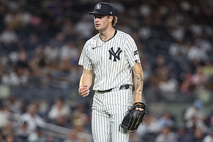 MLB: Washington Nationals at New York Yankees, cam schlittler