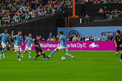 Messi with an outstanding performance in Queens | Credit : AshLeigh Addarich